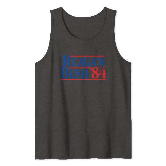 Reagan Bush '84 Republican Tank Tops