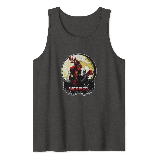 Wendigo New Monster inwalker Cryptid Evil Tank Tops