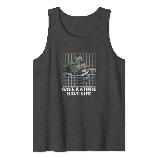 Save Nature protected species Environment Tank Tops