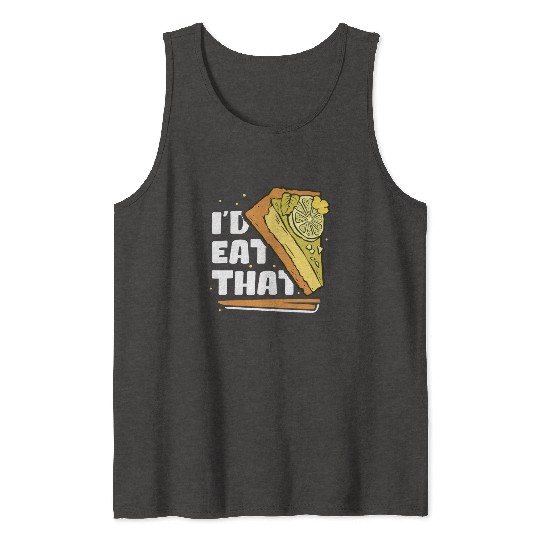 Pies Lover Eat That Key Lime Pie Tank Tops