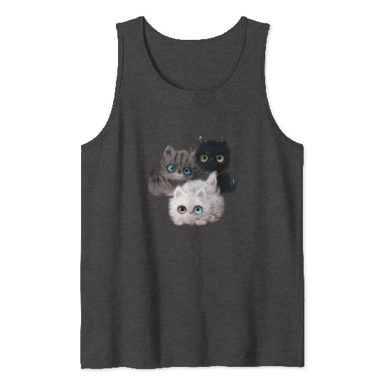 Kitten Kitten Cat Cat Owner Kitten Tank Tops