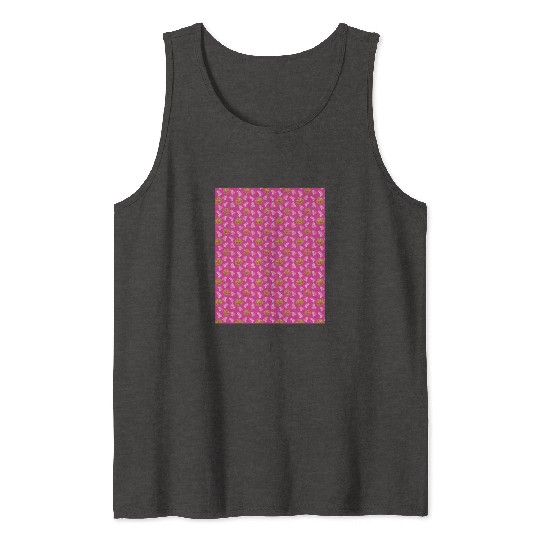 Butterfly Pattern Tank Tops