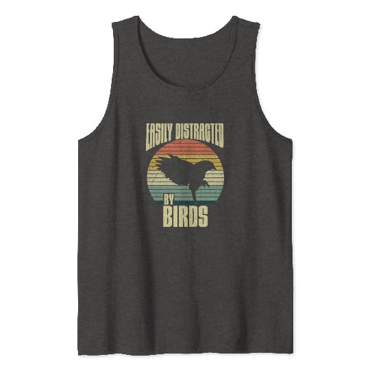 Birding Quote For A Bird Watching Nerd Tank Tops