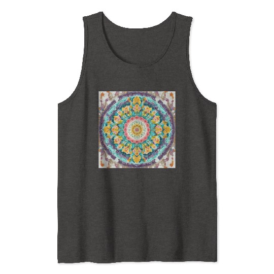 Unique Mandala V3 Tank Tops