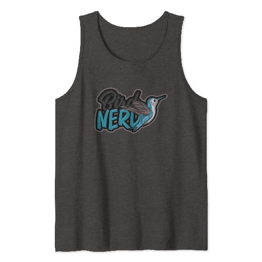 Bird Desig for Birdwatcher Bird Nerd Lover Bird Tank Tops