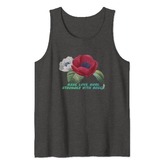 Embracing Romance with the Rose Tank Tops