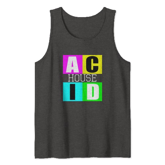 Acid house music Tank Tops
