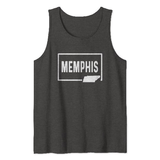 Memphis Tennessee Tn - Home Hometown Vacation Tank Tops