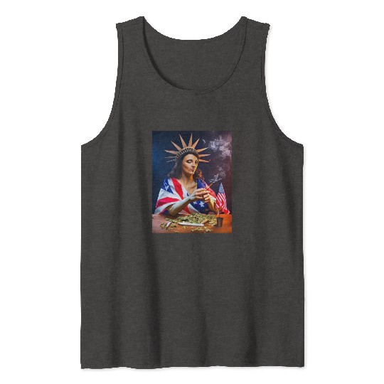Mary Jane Liberty Tank Tops