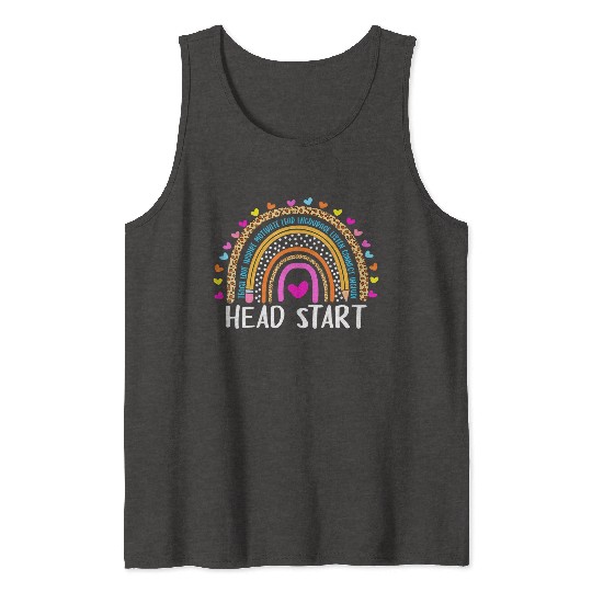 Back to School Head Start Squad Homeschool Tank Tops