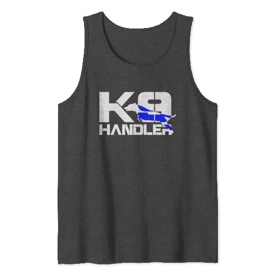 K-9 Handler Police Sheriff Cops Law Enforcement Tank Tops