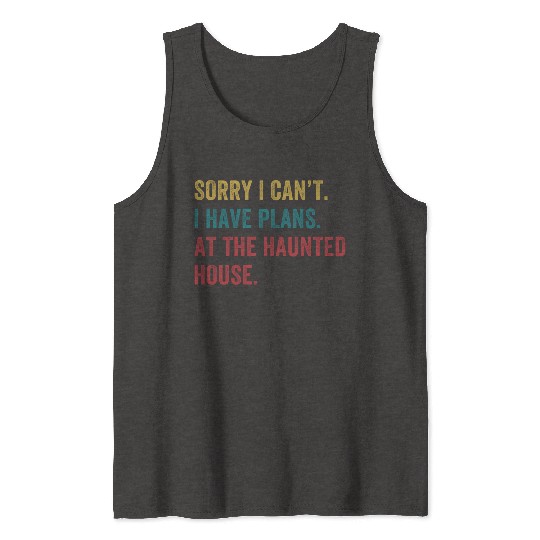 Ghost Hunting Funny Paranormal Investigation Tank Tops