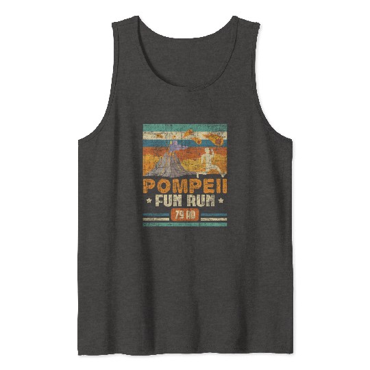 Pompeii Fun Run - Geography Volcanologist Tank Tops