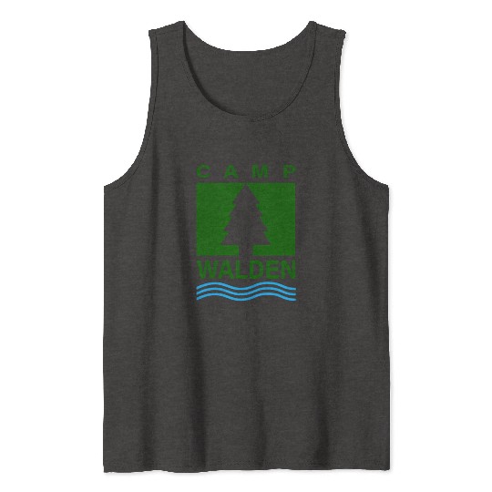 Camp Walden Pocket Summer Camp Tank Tops