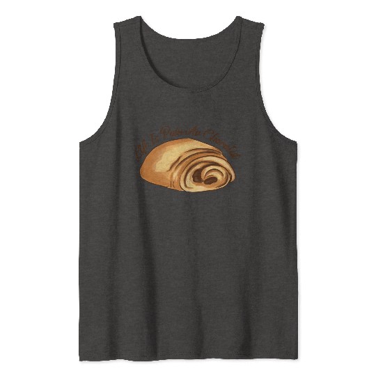 Life Is Pain And Chocolate Sweet Foods Tank Tops