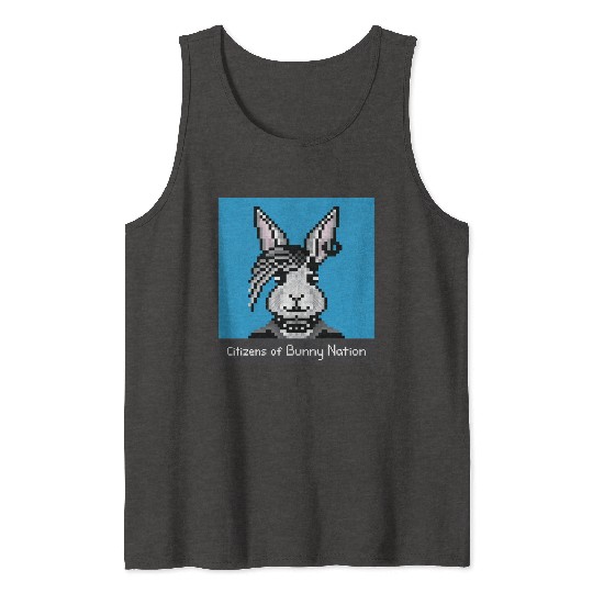 Citizens of Bunny Nation NFT #55 Artwork Tank Tops