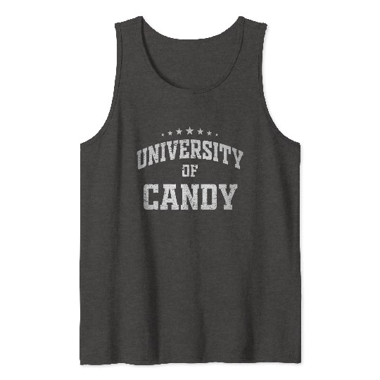 University Of Candy Tank Tops