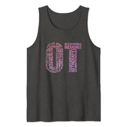 Occupational Therapy Ot Tank Tops