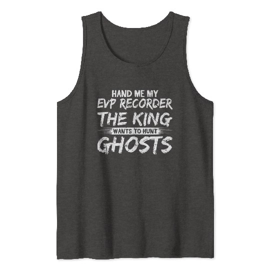 Paranormal Investigator Ghost Hunting Tank Tops