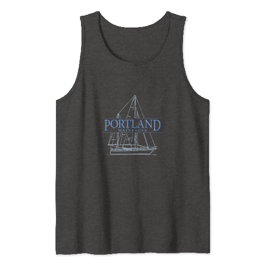 Portland Maine Sailing Tank Tops