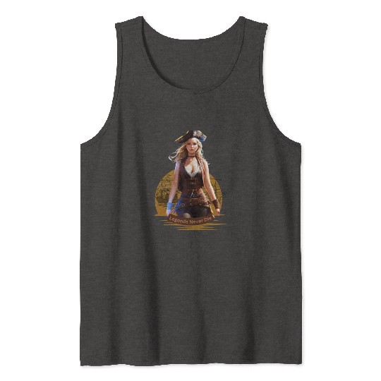 Legends Never Die Tank Tops
