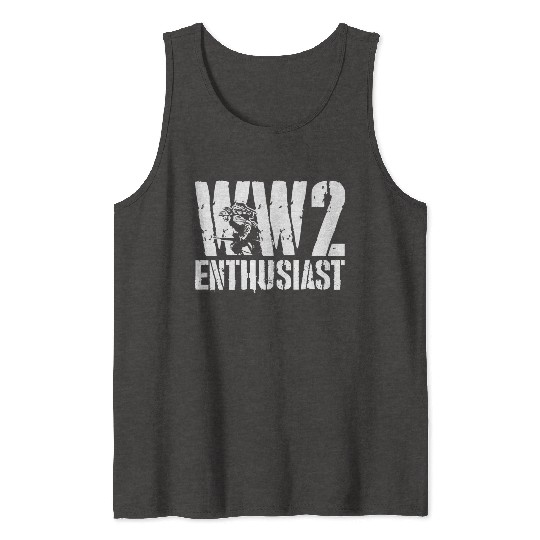World War 2 WW2 Enthusiast Tank Tops