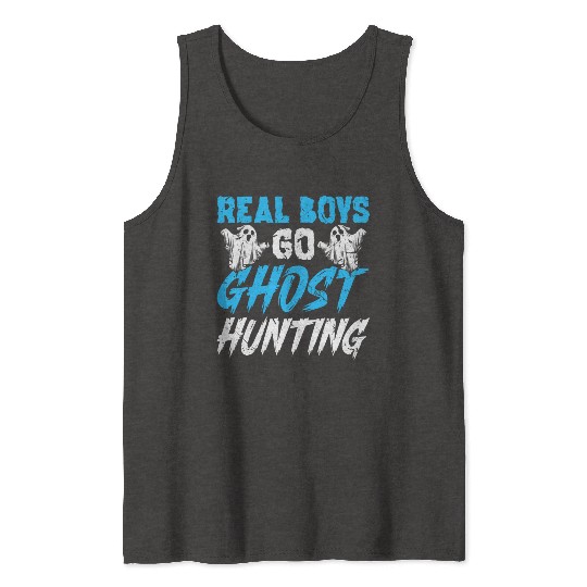 Paranormal Investigator Boys Ghost Hunting Tank Tops