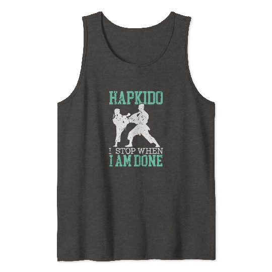 Hapkido Korean Martial Self Defense Martial Tank Tops