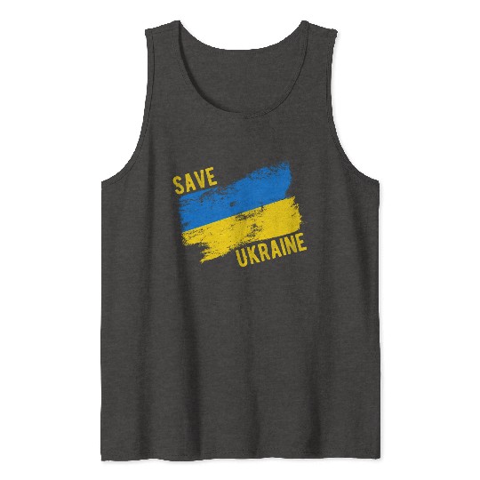 Save Ukraine Tank Tops