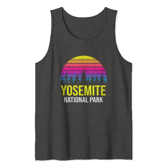 Yosemite National Park Tank Tops