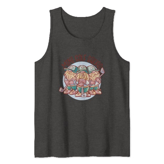 Mini Golf Gnomes Tank Tops
