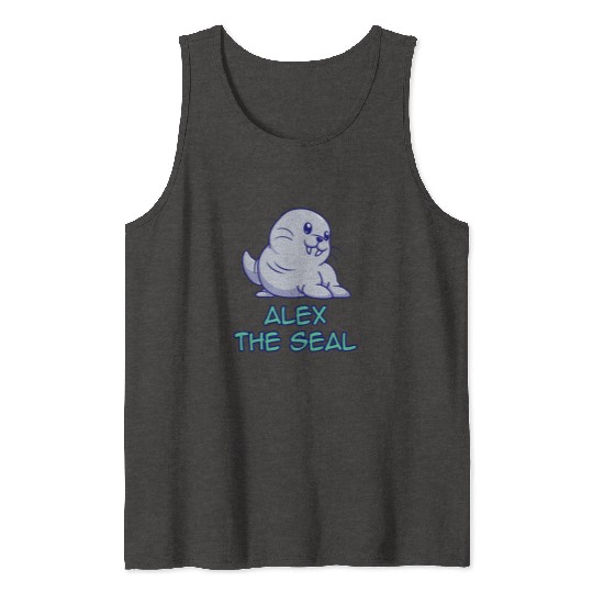 Alex The Seal Tank Tops