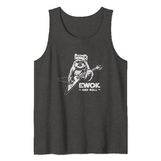 New Ewok And Roll Guitar Funny Tank Tops