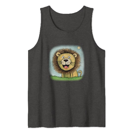 lion Tank Tops