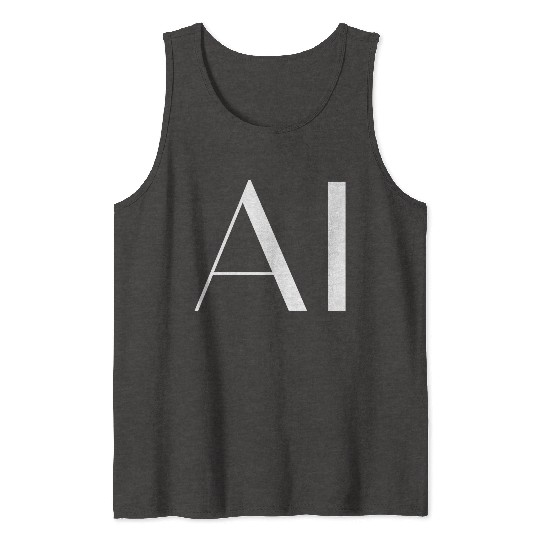 AI Artificial Intelligence Computer Science Tank Tops