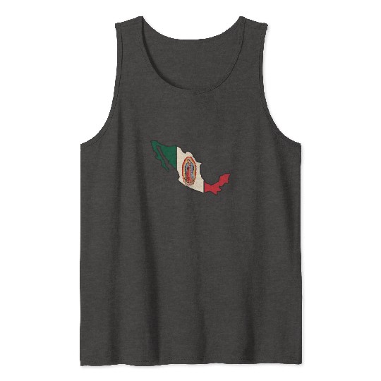Our Lady Of Guadalupe Virgin Mary Tank Tops