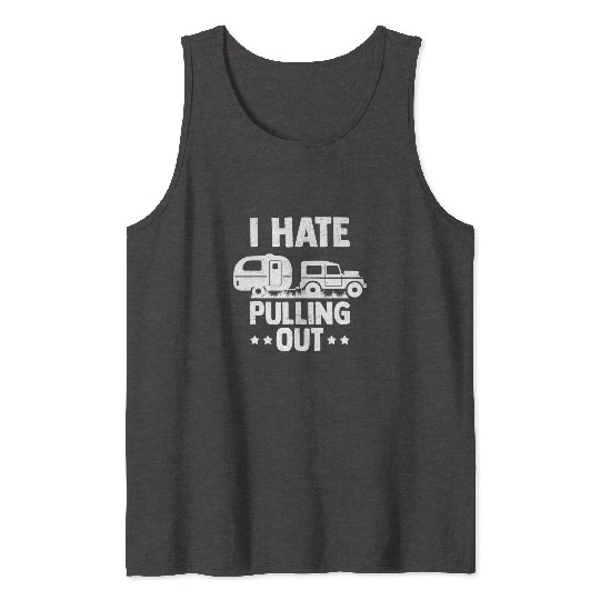 Camping Camper RV Outdoor Tank Tops