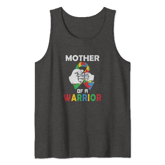 Mother of a warrior nature Tank Tops