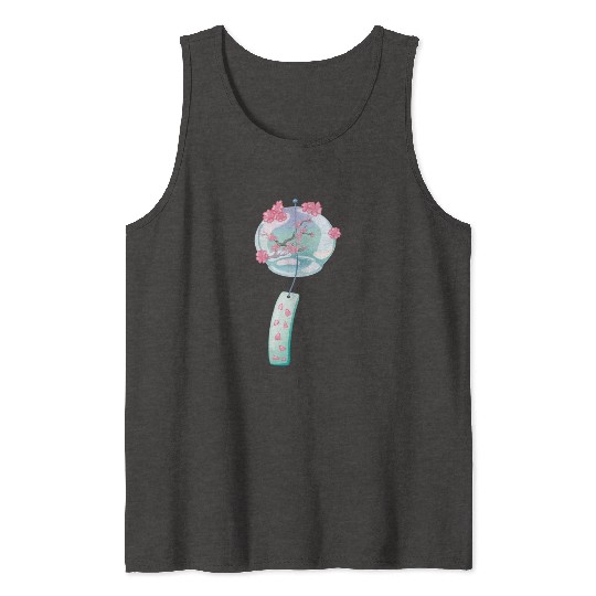 Sakura Wind Chime Tank Tops