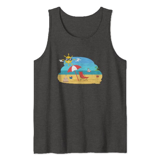 "Tropical Paradise Tank Tops