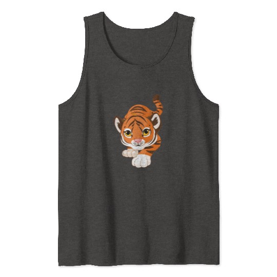 Tiger Love Tank Tops
