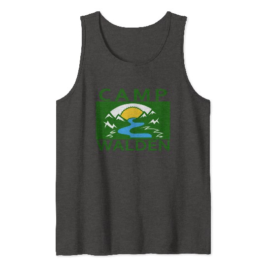 Camp Walden An Adventure A Summer Camp Tank Tops