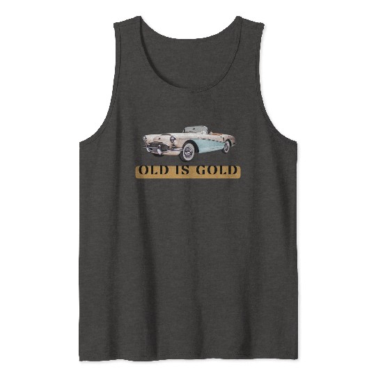 OLD IS GOLD Tank Tops