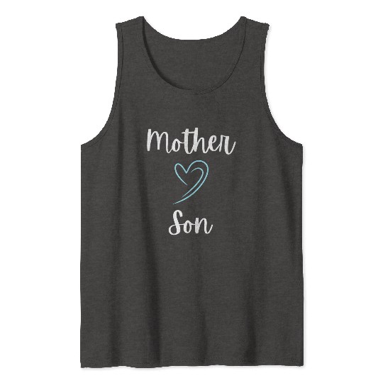 Mother Son Bond Tank Tops