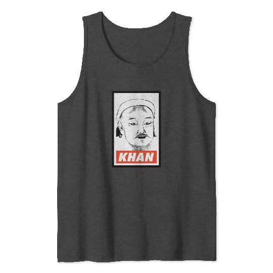 Genghis Khan Tank Tops