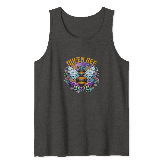 Queen Bee Gardening Tank Tops