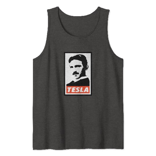 Nikola Tesla Tank Tops