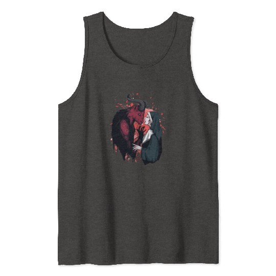 Forgive me father - possessed by devil Tank Tops