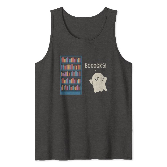 Booooks green Tank Tops
