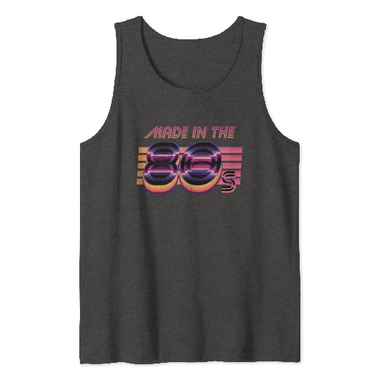 Retrowave Made In The 80s Tank Tops